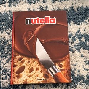 Assouline Nutella Book with Rich Brown and Red Cover